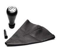 RINKTEEA Gear Knob for C1 C3 C4 for P&eugeot 106 107 205 206 207 306 307 308 309 405 406 407 508 605 607 806 807 Car Shifter Knob Stick Boot(5 Speed 06)
