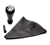 RINKTEEA Gear Knob for C1 C3 C4 for P&eugeot 106 107 205 206 207 306 307 308 309 405 406 407 508 605 607 806 807 Car Shifter Knob Stick Boot(5 Speed 03)