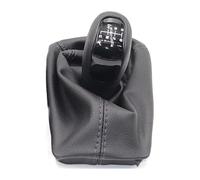 RINKTEEA Gear Knob for M&ercedes for B&ENZ E Class W211 S211 2002-2009 Car 6 Speed Gear Shift Level Knob with Leather Boot(6 Speed C)