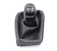RINKTEEA Gear Knob for M&ercedes for B&ENZ E Class W211 S211 2002-2009 Car 6 Speed Gear Shift Level Knob with Leather Boot(6 Speed a)