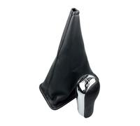 RINKTEEA Gear Knob for T&oyota for Corolla for AYGO for Verso for RAV4 Car Gear Shift Knob PU Leather Lever Stick Gaiter Boot Cover(6 Speed Combo)