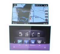 RINKTEEA Touchscreen Film For Infiniti Q50 2013 2014 2015 2016 2018 2020 2022-2024 Navigation Protective Film Car Dashboard(Upper Screen+Lower Screen)