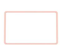 RINKTEEA Touchscreen Film For Tesla For Model 3/Y Navigation Silicone Frame Central Control Car Collision Prevention GPS Navi Film(Pink)