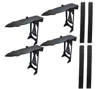 RinneTraps- 4 Pack -Walk The Plank Mouse Trap (4 FREE Ramps Included!) - Multi Catch - Auto Reset - Plank Mouse Trap with Magnet | Not Wood