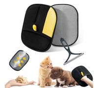 Rino Ben Pet Hair Remover, 2025 New Rhino Ben Pet Hair Remover, Double-Sided Reusable Pet Hair Remover Electrostatic Gloves, Say Goodbye to Stubborn Fur, Smooth on All Fabrics - Clothes,Sofa,Rugs (#1)