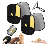 Rino Ben Pet Hair Remover, 2025 New Rhino Ben Pet Hair Remover, Double-Sided Reusable Pet Hair Remover Electrostatic Gloves, Say Goodbye to Stubborn Fur, Smooth on All Fabrics - Clothes,Sofa,Rugs (#2)