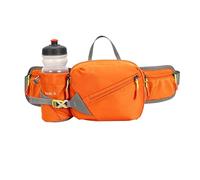 Riñonera Deportiva Con Porta Botella De Agua, Cinturón para Correr Con Soporte para Teléfono, De Hidratación Running, Senderismo, Camping, Pesca, Ciclismo, Viajes, USO Diario, Hombres, orange, Siehe