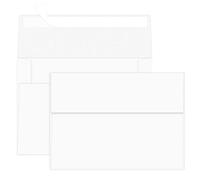 RINRDA 4x6 White Envelopes For Invitation, A6 envelope 4.75 x 6.5 inch, 4X6 Envelopes for A6 cards,Self Seal envelopes for weddings, greeting cards,baby shower,photos,birthday (50, White, A6)