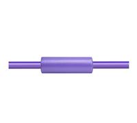 RINREA Gymnastics Bar Pad, Folding Gymnastics Bar Pad with 0.98in Inside Diameter (Purple)