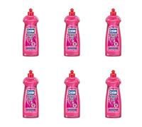 Rinse Aid, Pink Grapefruit & Pomegranate, Perfect Shine, Protects Dishes & Dishwashers, 500ml - Pack of 6