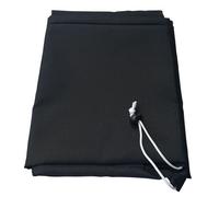 Rinse Bathrooms Black Parasol Umbrella Replacement Cover 210Cm
