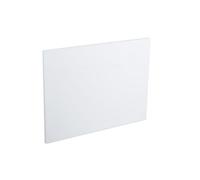 Rinse Bathrooms Gloss White 700mm Mdf L Shape Shower Bath End Panel