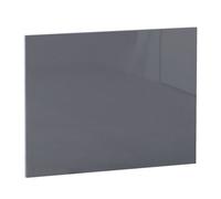 Rinse Bathrooms L Shape Modern Bathroom 700mm Mdf Shower Bath End Panel Gloss Grey