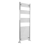 Rinse bathrooms Rinse 1600X600mm Chrome Bathroom Heated Towel Rail Radiator Straight Ladder Style Towel Warmer