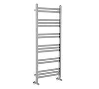 Rinse bathrooms Rinse Straight Heated Towel Rail Radiator Ladder For Bathroom Kitchen Central Heating Square Towel Warmer Chrome 1200X500mm