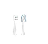 Rinse Function 2-in-1 Replacement Toothbrush Head ，Compatible for Water-Pik ，Sonic-Fusion 2.0 Flossing Toothbrush SF01/02/03/04(White,2pcs)
