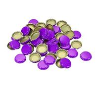 Rinteea 160 PCS Bottle Caps for Crafts, 1 Inch Decorative Metal Beer Bottle Caps Bulk Flattened Charm for DIY Craft
