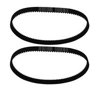 Rinteea 2Pcs Driving Belt Band Accessory Drive Timing Belt 535 5M 15 535-5M-15 for E-Scooter Electric Bike Replacement Belt