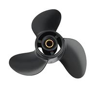 Rinteea Outboard Propeller for Mercury Mariner 4Hp 5Hp 6Hp 7.8x9 Boat 3 Blade 12 Spline Marine Engine Part