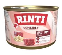 Rinti Can Sensitive Beef & Rice 12 x 185g (13,47€/kg)