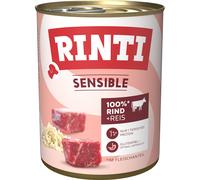 Rinti Can Sensitive Beef & Rice 12 X 800G (7.91€/KG)