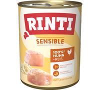Rinti Can Sensitive Chicken & Rice 12 x 800g (7,91€/kg)