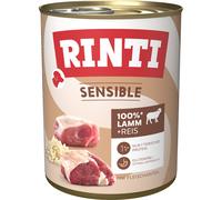 Rinti Can Sensitive Lamb & Rice 6 x 800g (8,31€/kg)