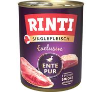 Rinti Can Single Meat Exclusive Duck Pure 6 x 800g (10,40€/kg)