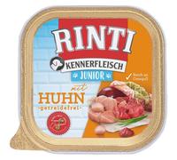 Rinti Kennerfleisch Bowl Plus Junior With Chicken 18 X 300G