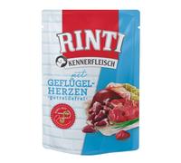 Rinti Kennerfleisch Pouch Bag Chicken Hearts 10 X 400G