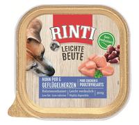 Rinti Light Prey Chicken Pure & Poultry Hearts 9 x 300g (9,59€/kg)
