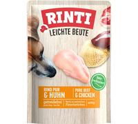Rinti Light Prey PB Beef Pure & Chicken 10 X 400G (8.98€/KG)