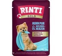 Rinti PB Gold Chicken Pure & Poultry Hearts 10 X 100G