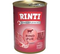 Rinti Can Single Meat Beef Pure 12 x 400g (10,40€/kg)