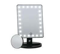 Rio 24 LED Makeup Mirror with mini removable 10X Magnifying Mirror