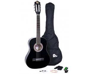 Rio 41'' 39'' 36'' Beginner Adult Student Acoustic Guitar Pack Starter Package