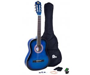 Rio 41'' 39'' 36'' Beginner Adult Student Acoustic Guitar Pack Starter Package