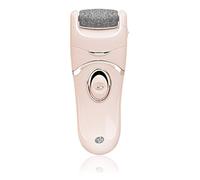 Rio 60 Second Pedi Electric Foot File Hard Skin Remover - Dual Speed Cordless Callus Remover for Smooth Feet - Includes 2 Micro-Abrasive Rollers - Battery Operated Pedicure Tool for Dry Cracked Heels