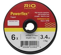 Rio Brands Powerflex 6X Tippet Line, 30 yd/3.4 lb