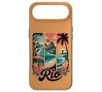 Rio Brazil, Cute Tropical Parrots, Cable Cars, Sunset Beach Case for iPhone Air