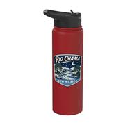 Rio Chama Scenic New Mexico River Landscape Stainless Steel Insulated Water Bottle