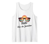 Rio de Janeiro Brazil Hello Travel Vacation Tank Top