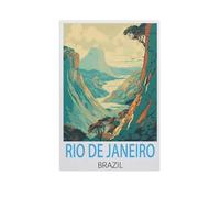 Rio De Janeiro Brazil，Jigsaw Puzzles 1500 Pieces for Adults, Classic Puzzle Kids Puzzle Challenging and Difficult Puzzles for Adults and Teens（57x87cm）-FR34