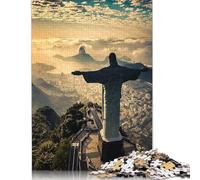 Rio De Janeiro Brazil Puzzle Challenging And Brainteasing 100% Recycled Cardboard Jigsaw Puzzle for Adult Children 1000pcs (75x50cm)
