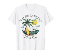 Rio De Janeiro Brazil Souvenir Brazilian Vacation Reminder T-Shirt