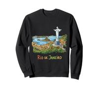 Rio de Janeiro Brazil Travel Souvenir City Landmark Gift Sweatshirt