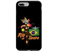 Rio de Janeiro Brazil Vintage Samba Dancer and Flag Case for iPhone 7 Plus/8 Plus