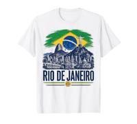 Rio de Janeiro City Skyline Cultural Heritage Art Value Graphic T-Shirt