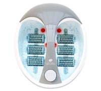 Rio Deluxe Foot Bath And Spa With Roller Massager In White White One Size