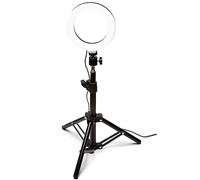 Rio Makeup Perfector Led Ring Light In Black Black